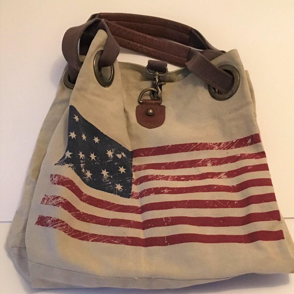 Authentic Pine Creek Bag Canvas/Leather